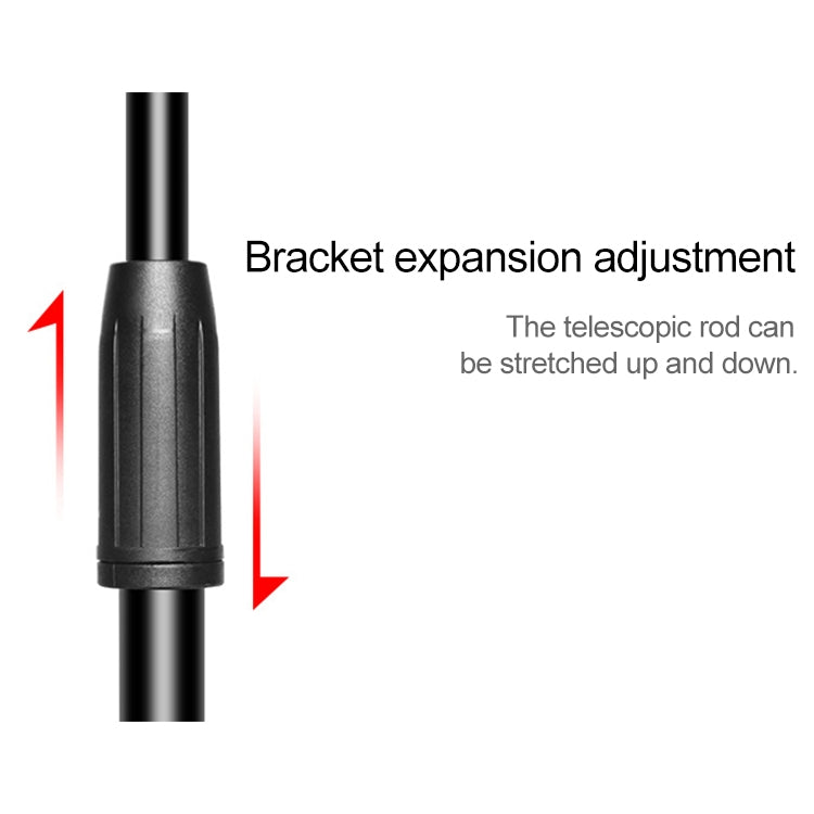 Desktop Mobile Phone Overhead Bracket Photography Micro-Course Video Recording Live Broadcasting Tripod,Dual-camera Setup - Stand by PMC TechLife | Online Shopping South Africa | PMC TechLife