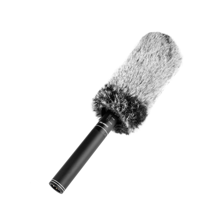 YELANGU YLG9933A MIC07 Professional Interview Condenser Video Shotgun Microphone with 6.5mm Audio Adapter & 3.5mm RXL Audio Cable(Black) - Camera Microphone by YELANGU | Online Shopping South Africa | PMC TechLife | Buy Now Pay Later Mobicred