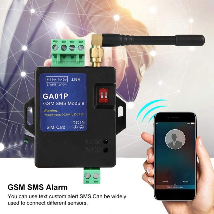 GA01P Mini Smart Power-off GSM SMS Phone Alarm Module - Module by PMC TechLife | Online Shopping South Africa | PMC TechLife | Buy Now Pay Later Mobicred