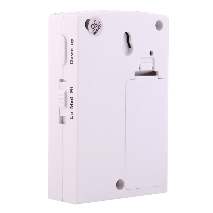 VOYE V001A2 Wireless Smart Music LED Home Doorbell with Dual Receiver, Remote Control Distance: 120m (Open Air) - free shipping - PMC TechLife - Order now!