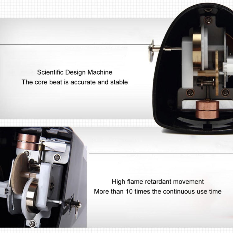 Piano Guitar Drum Violin Zither Universal Mechanical Metronome, Classic Version(Black) - Stringed Instruments by PMC TechLife | Online Shopping South Africa | PMC TechLife