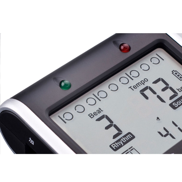 JOYO JM-90 Mini Portable Rechargeable Clip-on LED Indicator Electronic Digital Metronome Tone Generator Tuner for Guitar Violin Ukulele(White) - String Instrument Accessories by JOYO | Online Shopping South Africa | PMC TechLife | Buy Now Pay Later Mobicred