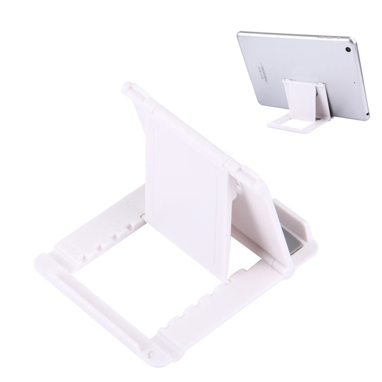 Universal Foldable Mini Phone Holder Stand, Size: 8.3 x 7.1 x 0.7 cm, For iPhone, Samsung, Huawei, Xiaomi, HTC and Other Smartphone, Tablets(White) - free shipping - PMC TechLife - Order now!