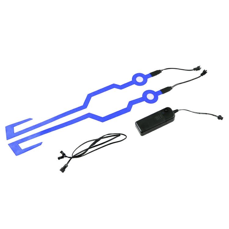 MB-MHL002 Motorcycle Modification Accessories Universal Pasteable Helmet Light Strip(Blue) - Ornamental Parts by PMC TechLife | Online Shopping South Africa | PMC TechLife | Buy Now Pay Later Mobicred