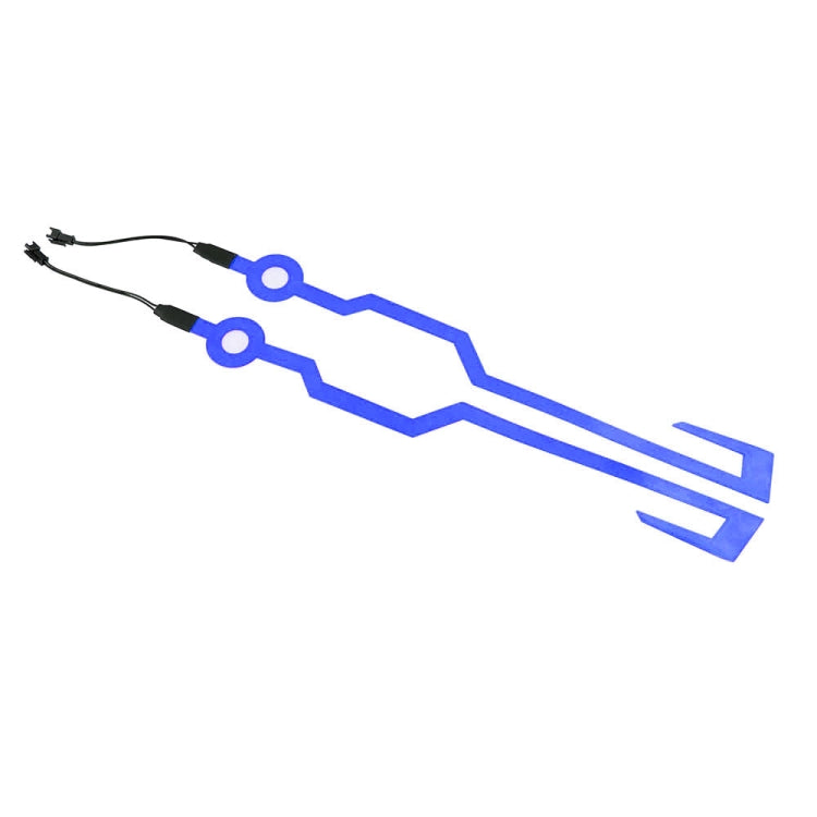 MB-MHL002 Motorcycle Modification Accessories Universal Pasteable Helmet Light Strip(Blue) - Ornamental Parts by PMC TechLife | Online Shopping South Africa | PMC TechLife | Buy Now Pay Later Mobicred