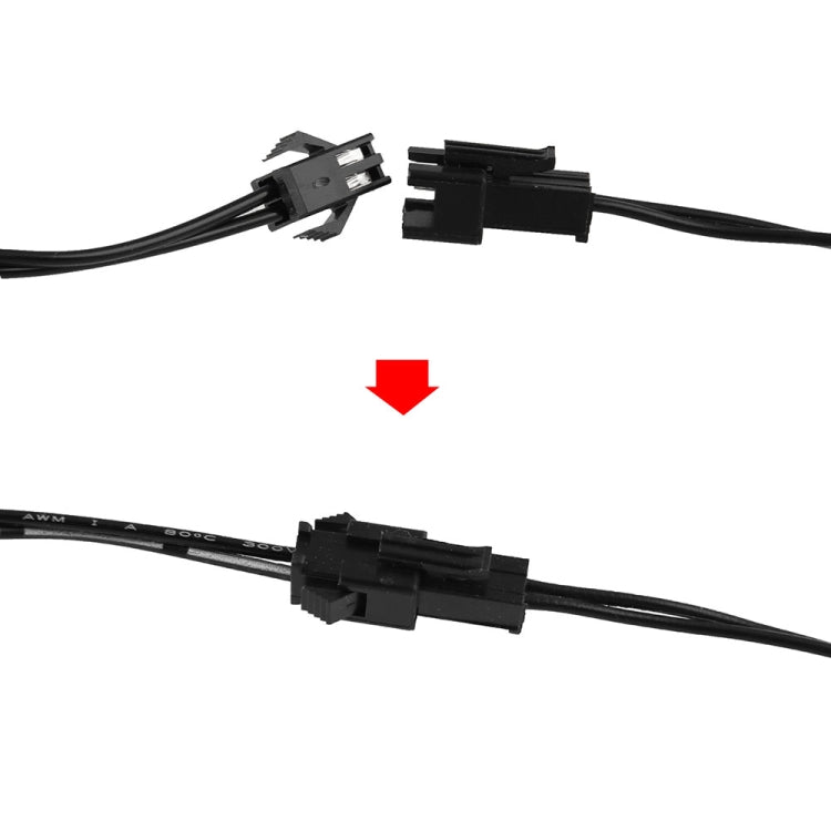 MB-MHL002 Motorcycle Modification Accessories Universal Pasteable Helmet Light Strip(Blue) - Ornamental Parts by PMC TechLife | Online Shopping South Africa | PMC TechLife | Buy Now Pay Later Mobicred