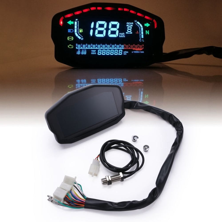 Speedpark Universal Motorcycle Modified LCD Speedometer Digital Backlight Odometer - free shipping - PMC TechLife - Order now!