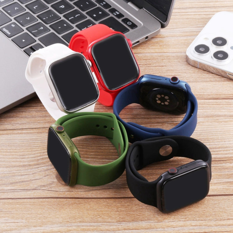 For Apple Watch Series 7 45mm Black Screen Non-Working Fake Dummy Display Model (Black) - Watch Model by PMC TechLife | Online Shopping South Africa | PMC TechLife