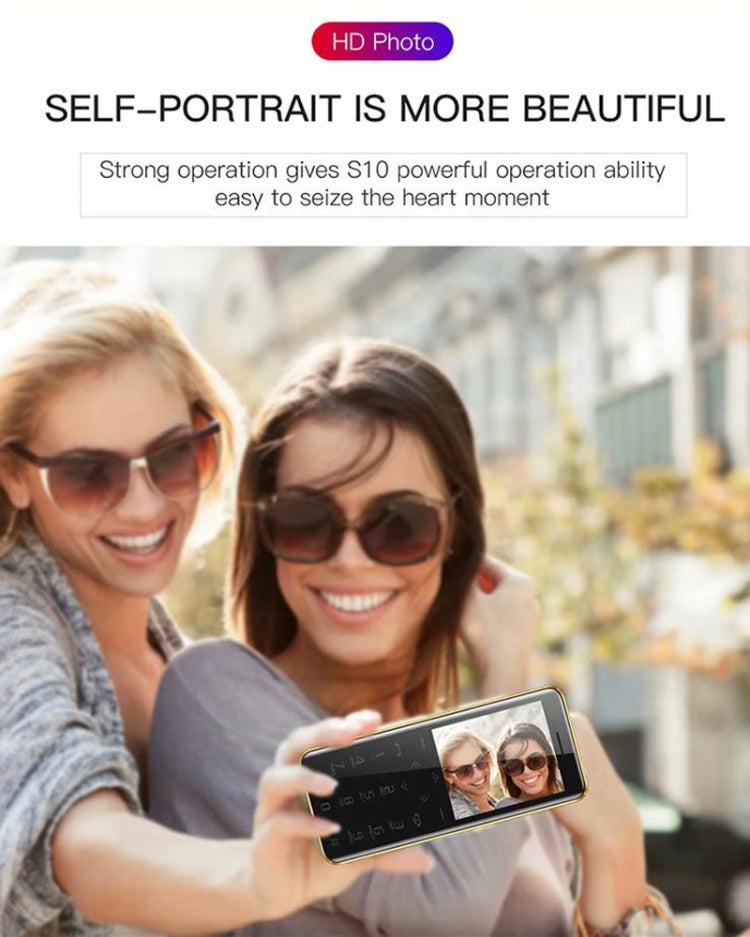 SATREND S10 Card Mobile Phone, 2.4 inch Touch Screen, MTK6261D, Support Bluetooth, FM, GSM, Dual SIM(Black) - free shipping - PMC TechLife - Order now!