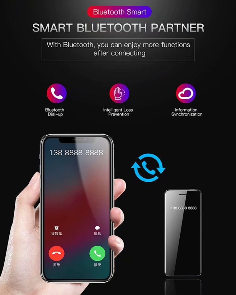 SATREND S10 Card Mobile Phone, 2.4 inch Touch Screen, MTK6261D, Support Bluetooth, FM, GSM, Dual SIM(Pink) - free shipping - PMC TechLife - Order now!