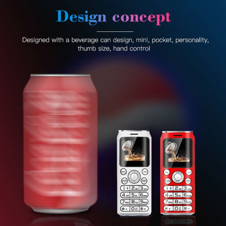 Satrend K8 Mini Mobile Phone, 1.0 inch, Hands Free Bluetooth Dialer Headphone, MP3 Music, Dual SIM, Network: 2G(Black) - free shipping - PMC TechLife - Order now!