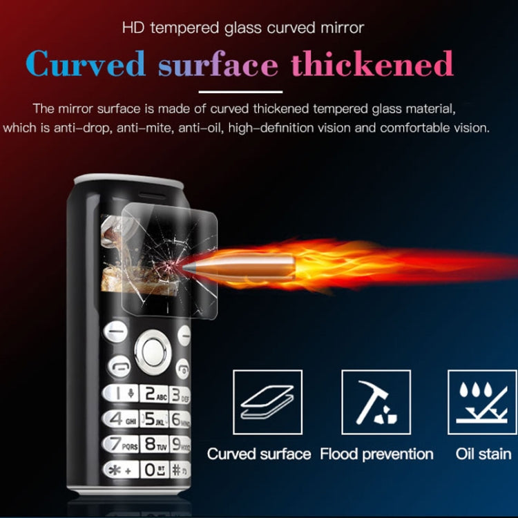 Satrend K8 Mini Mobile Phone, 1.0 inch, Hands Free Bluetooth Dialer Headphone, MP3 Music, Dual SIM, Network: 2G(Black) - free shipping - PMC TechLife - Order now!