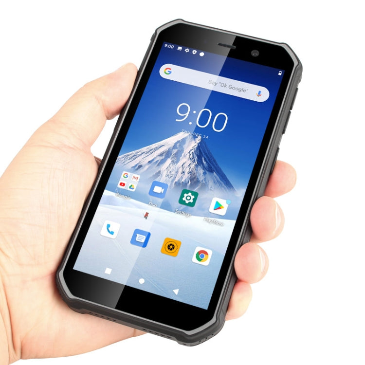 UNIWA F963 Rugged Phone, 3GB+32GB, IP68 Waterproof Dustproof Shockproof, 5.5 inch Android 10.0 MTK6739 Quad Core up to 1.25GHz, Network: 4G, NFC, OTG (Black Grey) - UNIWA by UNIWA | Online Shopping South Africa | PMC TechLife