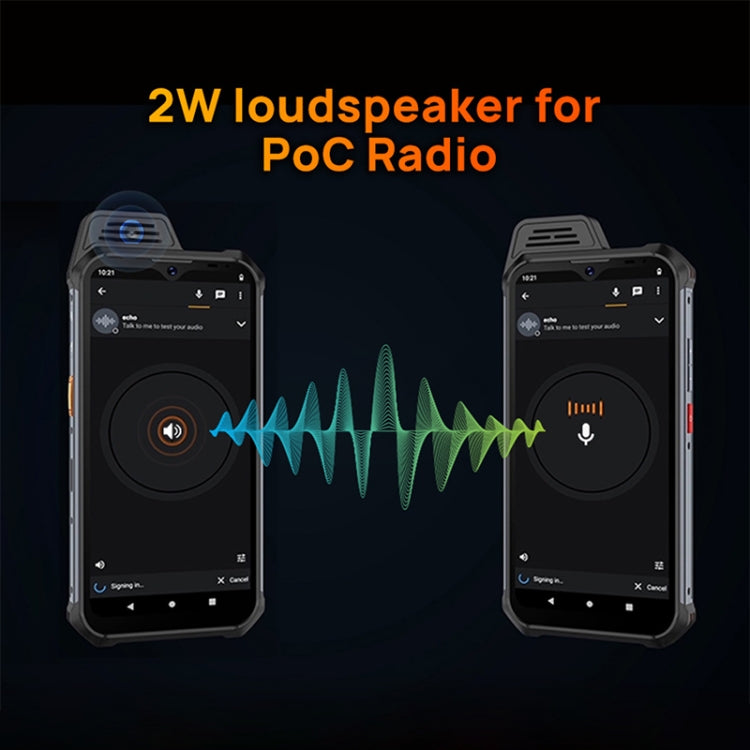 UNIWA W888 Explosion-proof Rugged Phone, 4GB+64GB, IP68 Waterproof Dustproof Shockproof, 5000mAh Battery, 6.3 inch Android 11 MTK6765 Helio P35 Octa Core up to 2.35GHz, Network: 4G, NFC, OTG(Black) - UNIWA by UNIWA | Online Shopping South Africa | PMC TechLife