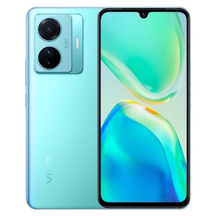 vivo S15e 5G, 50MP Camera, 8GB+128GB, Triple Back Cameras, Srceen Fingerprint Identification, 4700mAh Battery, 6.44 inch Android 11.0 OriginOS Ocean Exynos 1080 Octa Core up to 2.8GHz, OTG, NFC, Network: 5G (Blue) - free shipping - PMC TechLife - Order now!