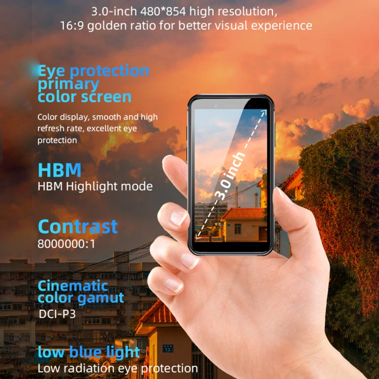 SOYES i14 Mini Smart Card Phone, 2GB+32GB, 3.0 inch Android 8.1 MTK6580 Quad Core 1.3GHz, Network: 3G, Dual SIM, Global Version with Google Play(Black) - free shipping - PMC TechLife - Order now!