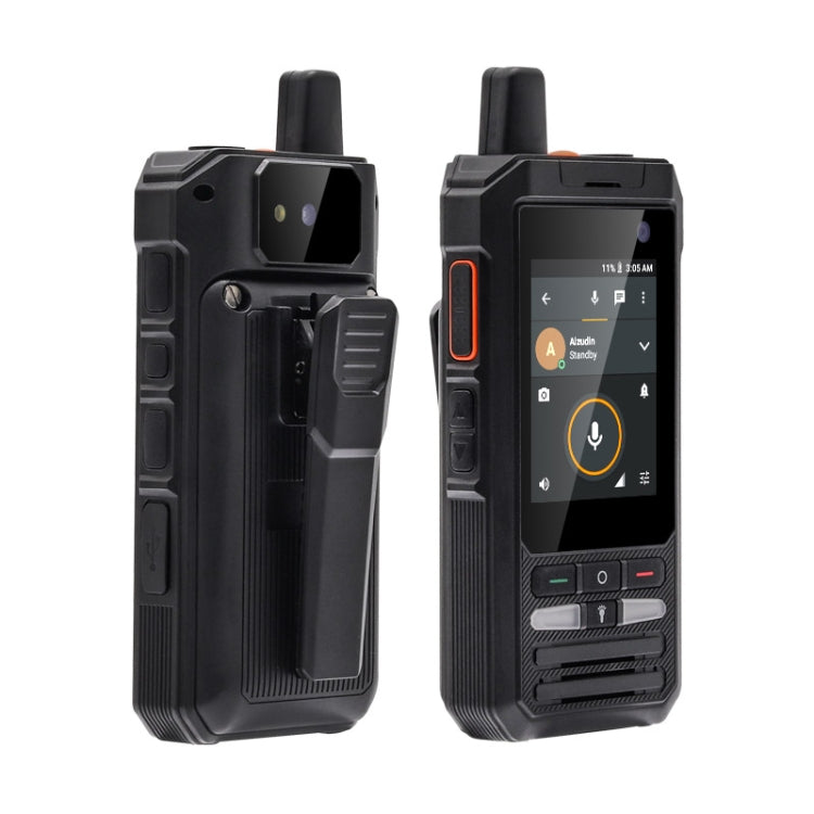 UNIWA F80S Walkie Talkie Rugged Phone, 1GB+8GB, Waterproof Dustproof Shockproof, 5300mAh Battery, 2.4 inch Android 10 Spreadtrum SL8541E Quad Core up to 1.4GHz, Network: 4G, Dual SIM, PoC, SOS (Black) - UNIWA by UNIWA | Online Shopping South Africa | PMC TechLife