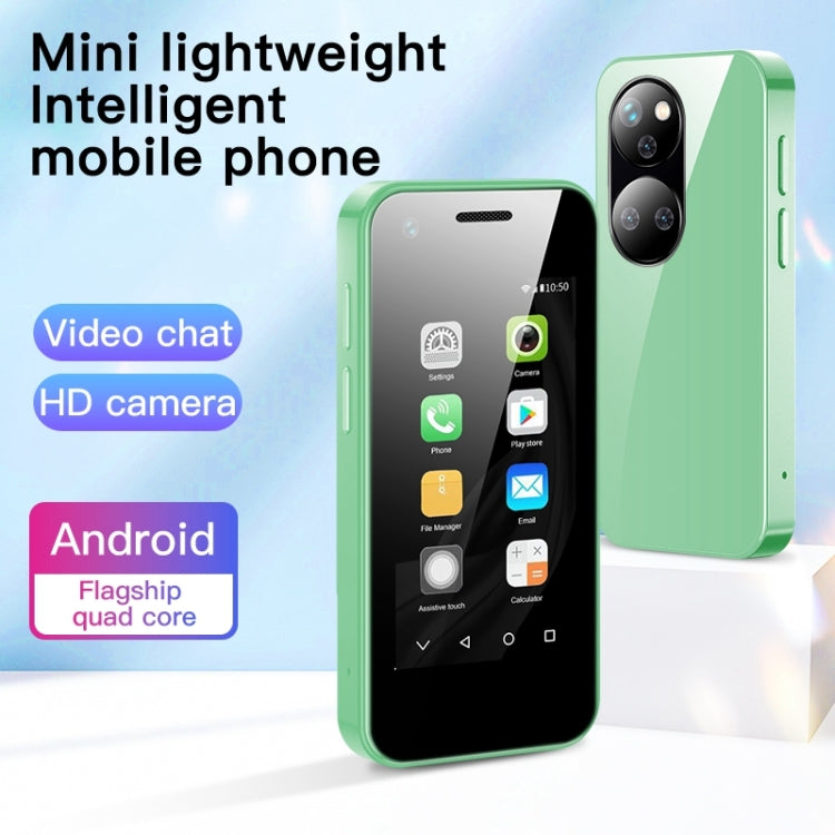 SOYES P40, 1GB+8GB, 2.5 inch MTK6580 Quad Core up to 1.3GHz, Bluetooth, WiFi, FM, Network: 3G, Dual SIM(Green) - SOYES by SOYES | Online Shopping South Africa | PMC TechLife