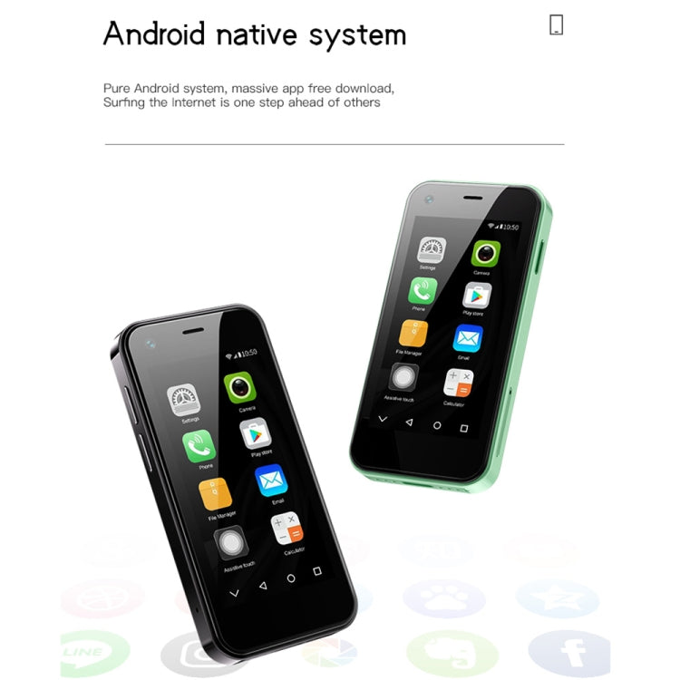 SOYES P40, 1GB+8GB, 2.5 inch MTK6580 Quad Core up to 1.3GHz, Bluetooth, WiFi, FM, Network: 3G, Dual SIM(White) - SOYES by SOYES | Online Shopping South Africa | PMC TechLife