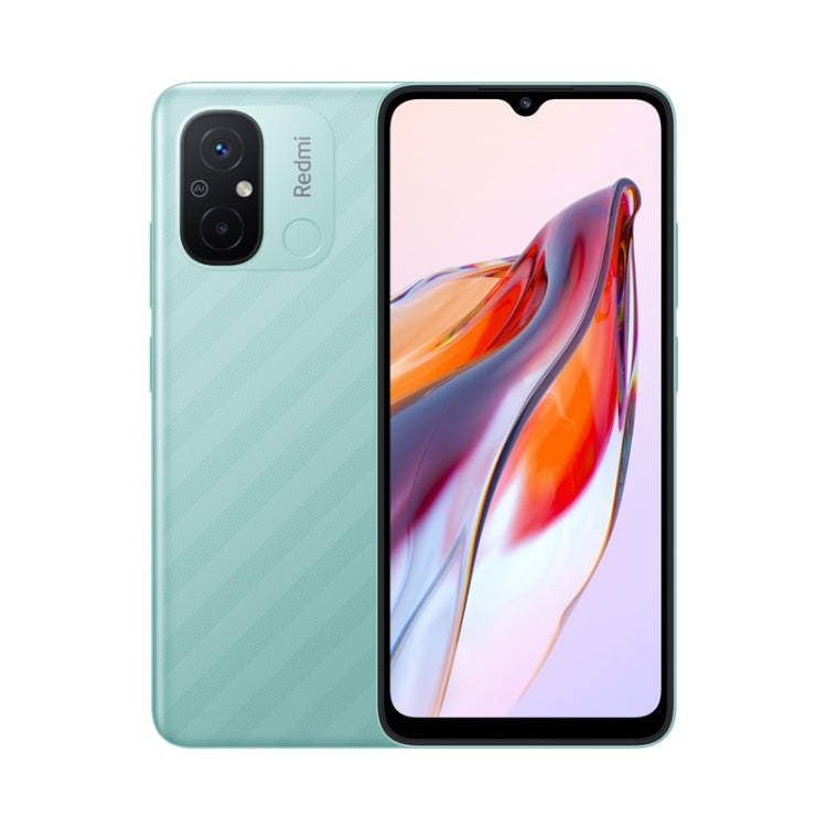 Xiaomi Redmi 12C, 50MP Camera, 4GB+128GB, 5000mAh Battery, Face ID & Fingerprint Identification, 6.71 inch MIUI 13 MediaTek Helio G85 Octa Core up to 2.0GHz, Network: 4G, Dual SIM, Not Support Google Play(Mint Green) - free shipping - PMC TechLife - Order now!