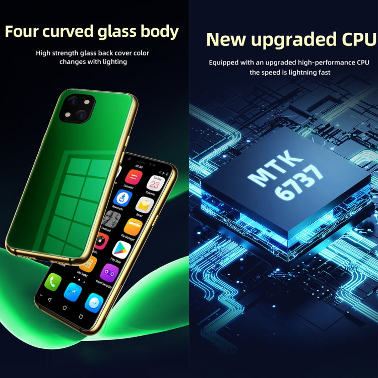 SOYES X60, 3GB+32GB, Infrared Face Recognition, 3.46 inch Android 6.0 MTK6737 Quad Core up to 1.1GHz, BT, WiFi, FM, Network: 4G, GPS, Dual SIM (Green) - SOYES by SOYES | Online Shopping South Africa | PMC TechLife