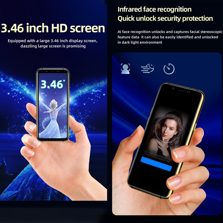 SOYES X60, 3GB+64GB, Infrared Face Recognition, 3.46 inch Android 6.0 MTK6737 Quad Core up to 1.1GHz, BT, WiFi, FM, Network: 4G, GPS, Dual SIM (Black) - free shipping - PMC TechLife - Order now!
