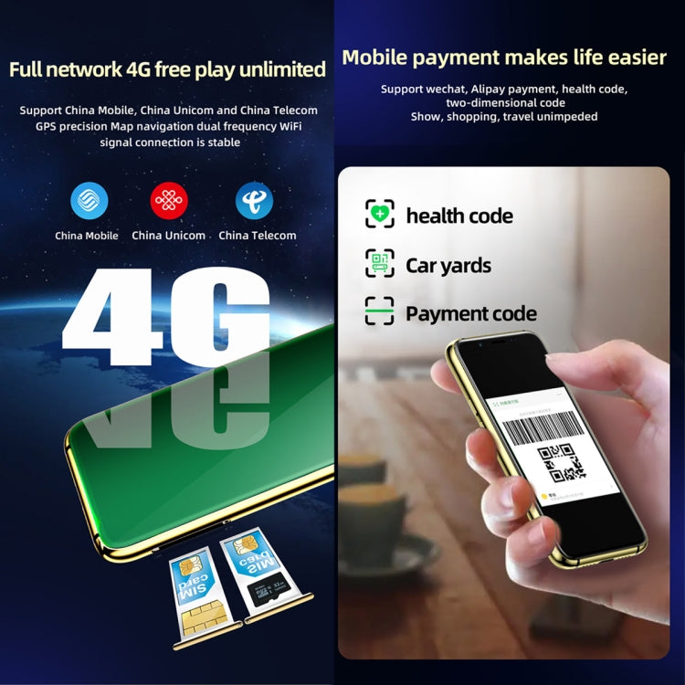 SOYES X60, 3GB+64GB, Infrared Face Recognition, 3.46 inch Android 6.0 MTK6737 Quad Core up to 1.1GHz, BT, WiFi, FM, Network: 4G, GPS, Dual SIM (Green) - SOYES by SOYES | Online Shopping South Africa | PMC TechLife