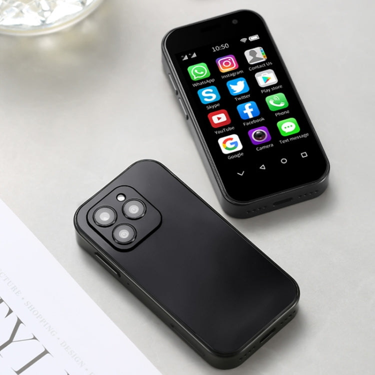 SOYES 14 Pro, 2GB+16GB, Face Recognition, 3.0 inch Android 9.0 MTK6739CW Quad Core up to 1.28GHz, OTG, Network: 4G, Dual SIM, Support Google Play (Black) - SOYES by SOYES | Online Shopping South Africa | PMC TechLife