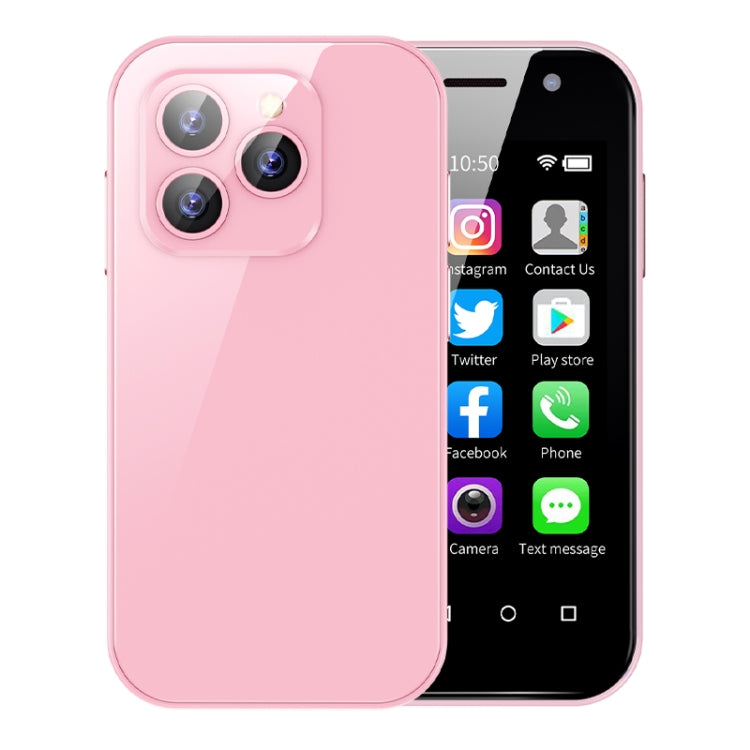 SOYES 14 Pro, 3GB+32GB, Face Recognition, 3.0 inch Android 9.0 MTK6739CW Quad Core up to 1.28GHz, OTG, Network: 4G, Dual SIM, Support Google Play (Pink) - SOYES by SOYES | Online Shopping South Africa | PMC TechLife