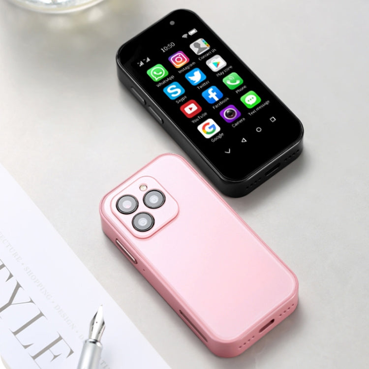 SOYES 14 Pro, 3GB+64GB, Face Recognition, 3.0 inch Android 9.0 MTK6739CW Quad Core up to 1.28GHz, OTG, Network: 4G, Dual SIM, Support Google Play(Pink) - SOYES by SOYES | Online Shopping South Africa | PMC TechLife