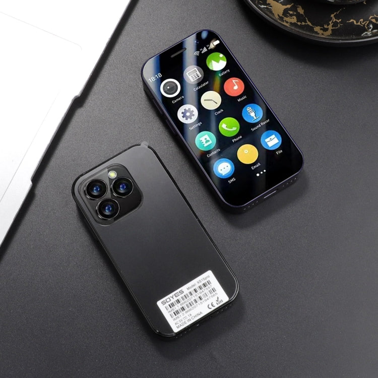 SOYES XS15 Pro, 2GB+16GB, 3.0 inch Android 9.0 MTK6737 Quad Core, Bluetooth, WiFi, Network: 3G, Dual SIM (Black) - free shipping - PMC TechLife - Order now!