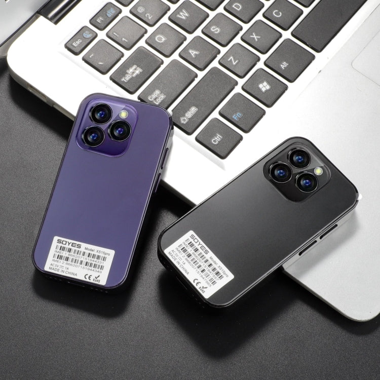 SOYES XS15 Pro, 2GB+16GB, 3.0 inch Android 9.0 MTK6737 Quad Core, Bluetooth, WiFi, Network: 3G, Dual SIM (Purple) - SOYES by SOYES | Online Shopping South Africa | PMC TechLife | Buy Now Pay Later Mobicred