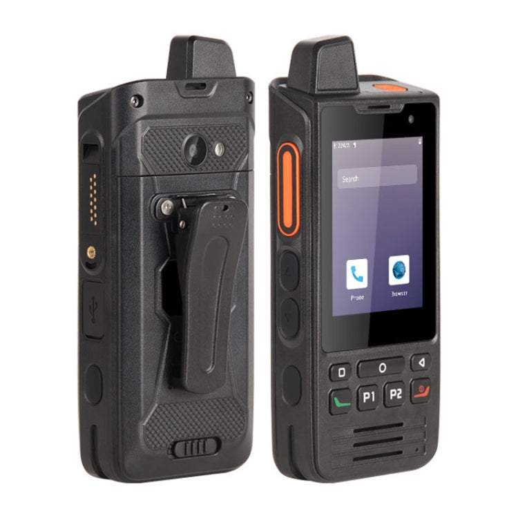 UNIWA F60 Walkie Talkie Rugged Phone, 1GB+8GB, IP68 Waterproof Dustproof Shockproof, 5300mAh Battery, 2.8 inch Android 9.0 MTK6739 Quad Core up to 1.3GHz, Network: 4G, SOS, OTG, NFC(Black) - UNIWA by UNIWA | Online Shopping South Africa | PMC TechLife