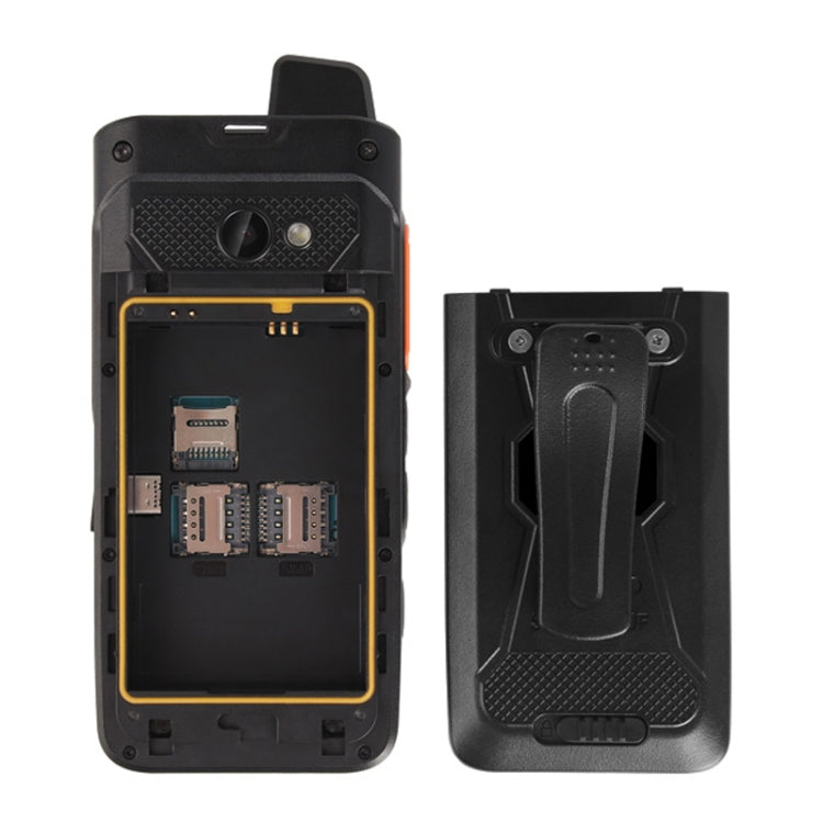 UNIWA F60 Walkie Talkie Rugged Phone, 1GB+8GB, IP68 Waterproof Dustproof Shockproof, 5300mAh Battery, 2.8 inch Android 9.0 MTK6739 Quad Core up to 1.3GHz, Network: 4G, SOS, OTG, NFC(Black) - UNIWA by UNIWA | Online Shopping South Africa | PMC TechLife