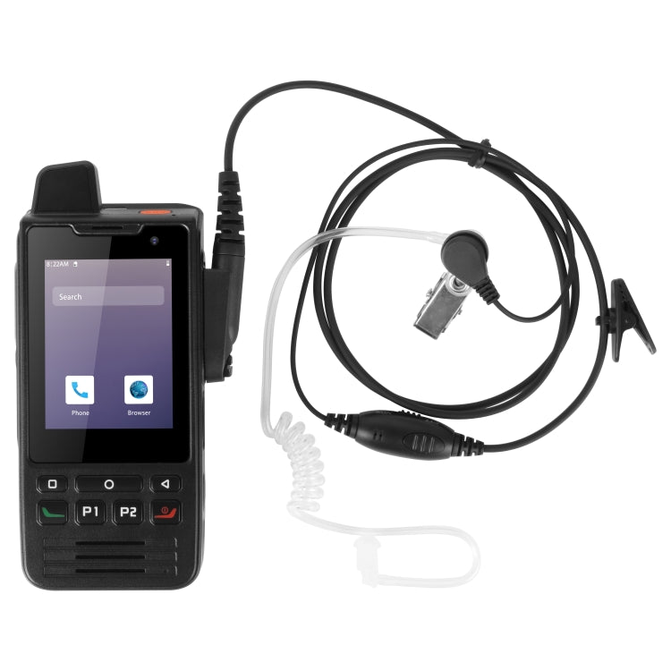 UNIWA F60 Walkie Talkie Rugged Phone, 1GB+8GB, IP68 Waterproof Dustproof Shockproof, 5300mAh Battery, 2.8 inch Android 9.0 MTK6739 Quad Core up to 1.3GHz, Network: 4G, SOS, OTG, NFC(Black) - UNIWA by UNIWA | Online Shopping South Africa | PMC TechLife