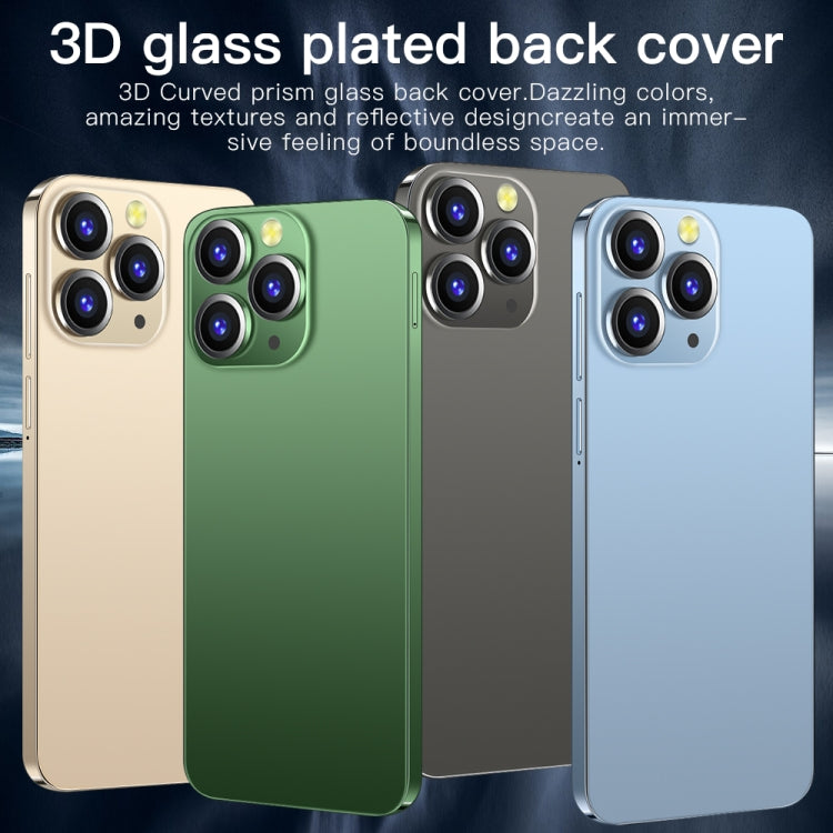 i14 Pro Max N85, 1GB+16GB, 6.3 inch Screen, Face Identification, Android 6.0 Spreadtrum 7731G Quad Core, Network: 3G, Dual SIM(Green) - free shipping - PMC TechLife - Order now!