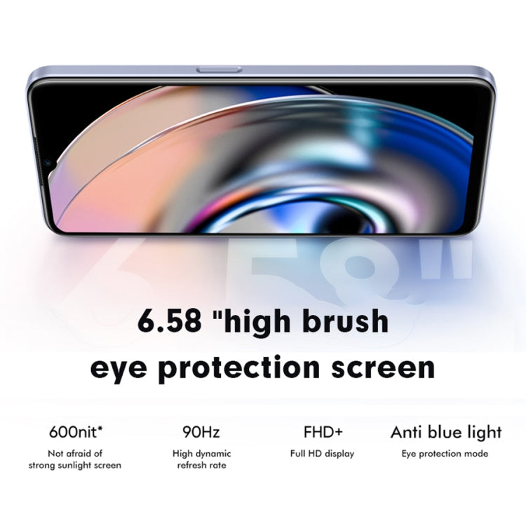 Realme V23 5G, 48MP Camera, 12GB+256GB, Dual Back Cameras, Side Fingerprint Identification, 5000mAh Battery, 6.58 inch Realme UI 3.0 / Android 12 MediaTek Dimensity 810 Octa Core up to 2.4GHz, Network: 5G, Support Google Play(Black) - free shipping - PMC TechLife - Order now!