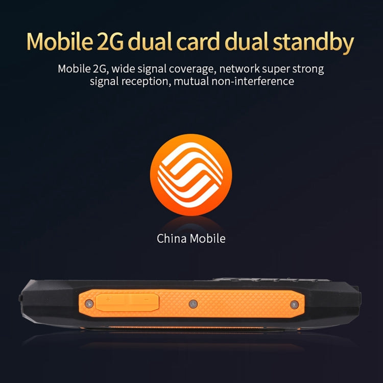 Rugtel R1C Rugged Phone, IP68 Waterproof Dustproof Shockproof, 2.4 inch, MTK6261D, 2000mAh Battery, SOS, FM, Dual SIM(Orange) - free shipping - PMC TechLife - Order now!