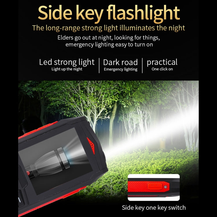 Rugtel R1C Rugged Phone, IP68 Waterproof Dustproof Shockproof, 2.4 inch, MTK6261D, 2000mAh Battery, SOS, FM, Dual SIM(Red) - free shipping - PMC TechLife - Order now!