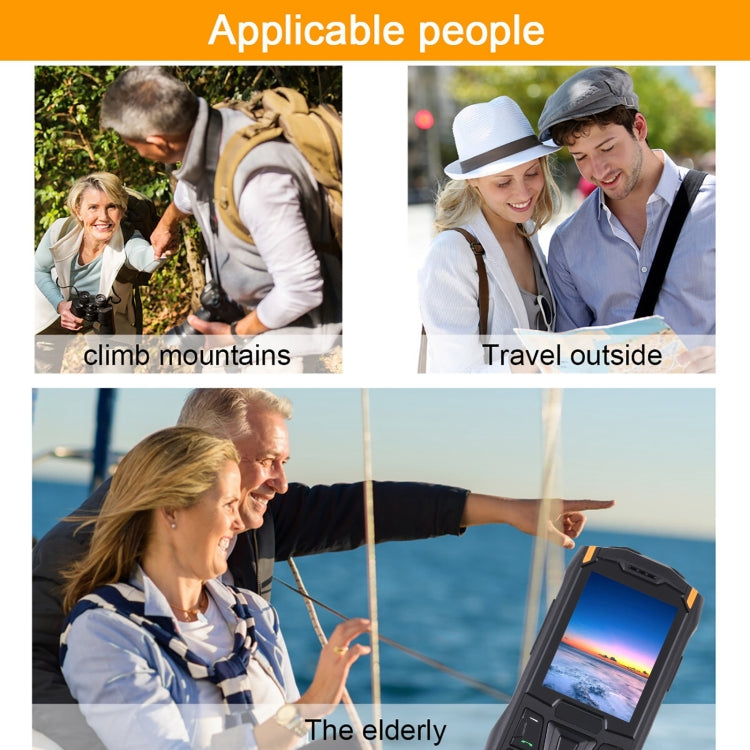 Rugtel R2C Rugged Phone, IP68 Waterproof Dustproof Shockproof, 2.4 inch, MTK6261D, 2500mAh Battery, SOS, FM, Dual SIM (Orange) - free shipping - PMC TechLife - Order now!