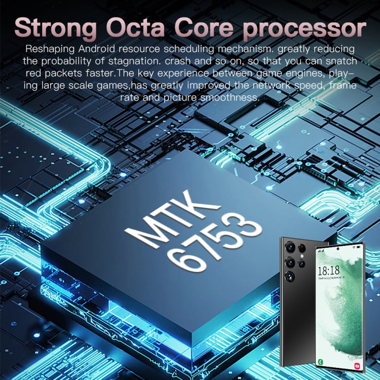 S23Ultra 5G D12332, 3GB+64GB, Face Identification, 6.7 inch Screen Android 8.1 MTK6753 Octa Core, Network: 4G(Green) -  by PMC TechLife | Online Shopping South Africa | PMC TechLife | Buy Now Pay Later Mobicred