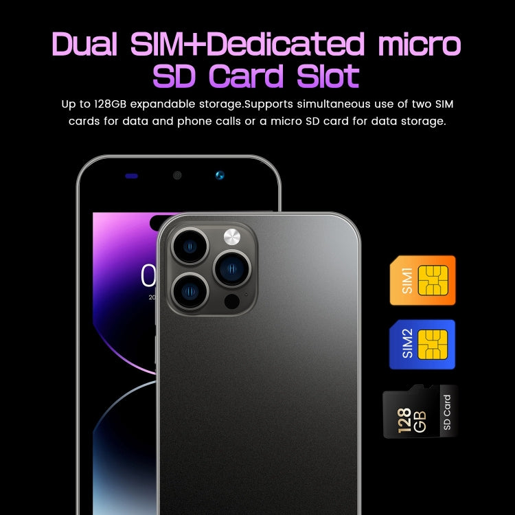 i14 mini HRDP5, 512MB+4GB, 5.0 inch Screen, Face Identification, Android 5.0 MTK6572 Dual Core, Network: 3G (Gold) - free shipping - PMC TechLife - Order now!