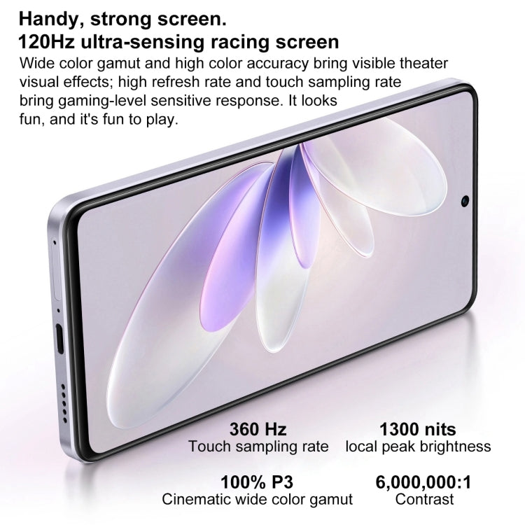 vivo S16e 5G, 50MP Camera, 8GB+128GB, Triple Back Cameras, Srceen Fingerprint Identification, 4600mAh Battery, 6.62 inch Android 11 OriginOS Ocean Exynos 1080 Octa Core up to 2.8GHz, OTG, NFC, Network: 5G (Purple) - free shipping - PMC TechLife - Order now!