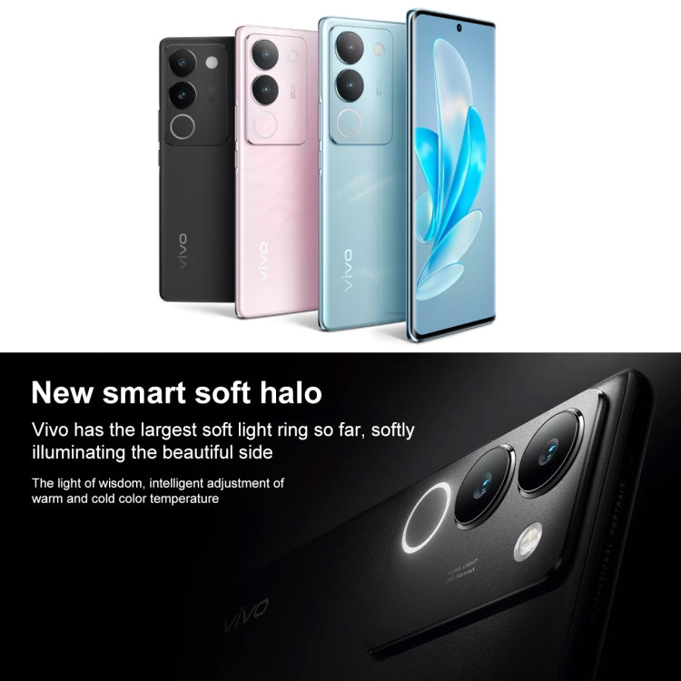vivo S17 5G, 50MP Camera, 12GB+ 256GB, Dual Back Cameras, Screen Fingerprint Identification, 4600mAh Battery, 6.78 inch Android 13 OriginOS 3 Snapdragon 778G+ Octa Core up to 2.5GHz, OTG, NFC, Network: 5G (Blue) - free shipping - PMC TechLife - Order now!