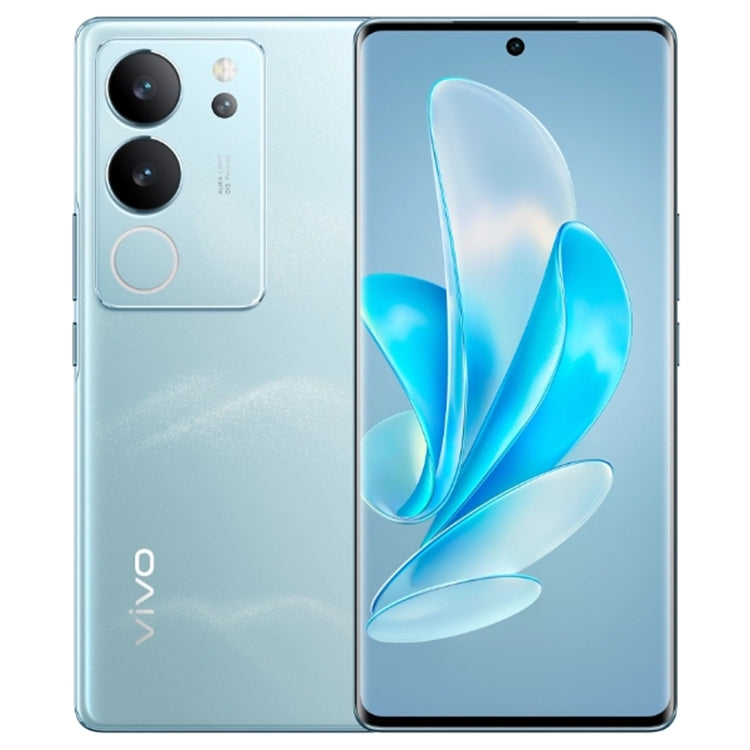vivo S17 Pro 5G, 50MP Camera, 8GB+256GB, Triple Back Cameras, Srceen Fingerprint Identification, 4600mAh Battery, 6.78 inch Android 13 OriginOS 3 Dimensity 8200 Octa Core up to 3.1GHz, OTG, NFC, Network: 5G(Blue) - free shipping - PMC TechLife - Order now!