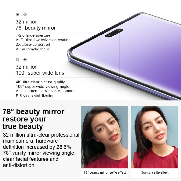 Xiaomi Civi 3 5G, 50MP Camera, 12GB+512GB, Triple Back Cameras + Dual Front Cameras, In-screen Fingerprint Identification, 4500mAh Battery, 6.55 inch MIUI 14 Dimensity 8200-Ultra Octa Core 4nm up to 3.1GHz, Network: 5G, NFC (Purple) - free shipping - PMC TechLife - Order now!