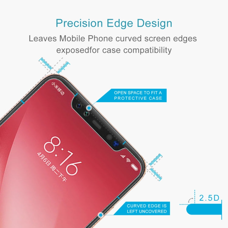 100 PCS 0.26mm 9H 2.5D Explosion-proof Tempered Glass Film for Xiaomi Mi 8 Pro -  by PMC TechLife | Online Shopping South Africa | PMC TechLife