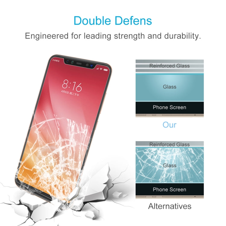 100 PCS 0.26mm 9H 2.5D Explosion-proof Tempered Glass Film for Xiaomi Mi 8 Pro -  by PMC TechLife | Online Shopping South Africa | PMC TechLife