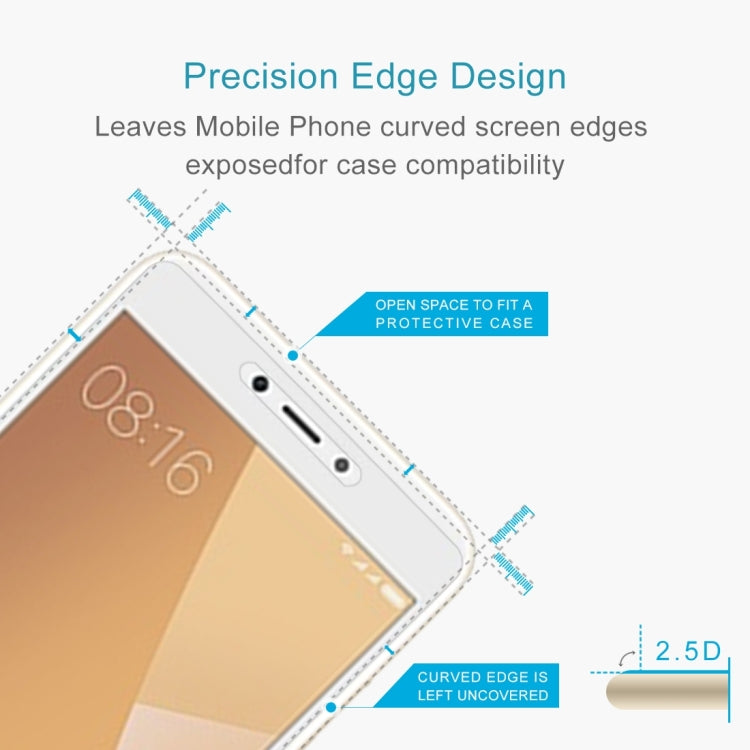 100 PCS for Xiaomi Redmi Note 5A 0.26mm 9H Surface Hardness 2.5D Explosion-proof Non-full Screen Tempered Glass Screen Film -  by PMC TechLife | Online Shopping South Africa | PMC TechLife