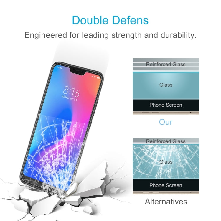 100 PCS 0.26mm 9H Surface Hardness 2.5D Curved Edge Tempered Glass Film for Xiaomi Redmi Note 6 -  by PMC TechLife | Online Shopping South Africa | PMC TechLife